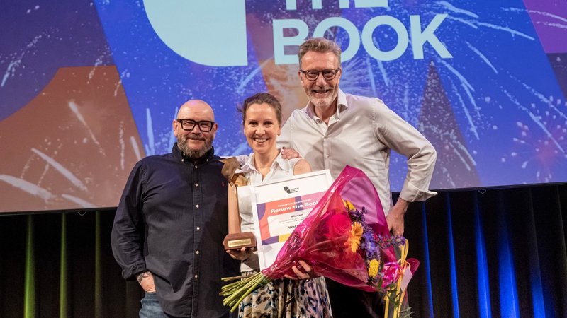 WeDaVinci winnaar Renew the Book