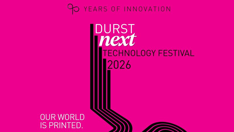 Durst Group viert 90-jarig jubileum met Durst NEXT Technology Festival